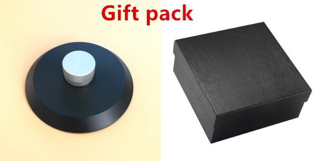 High-End Lp Deluxe Pom Materiaal Lp Vinyl Draaitafels Disc Stabilizer Record Gewicht/Klem: gift pack