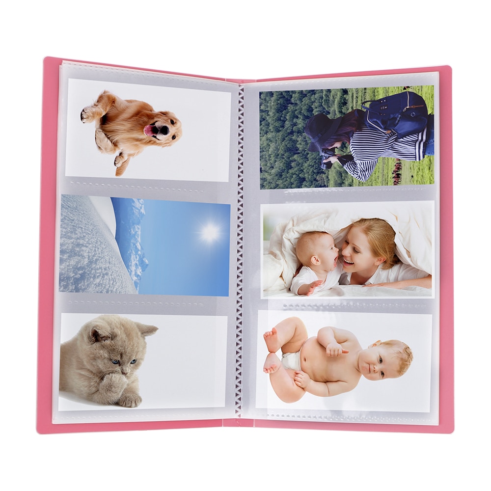 120 Pockets Photo Album Portable Saving Memory Souvenir Card Photocard Name Card Idol Lomo Card Easy Collect Scrapbook Album