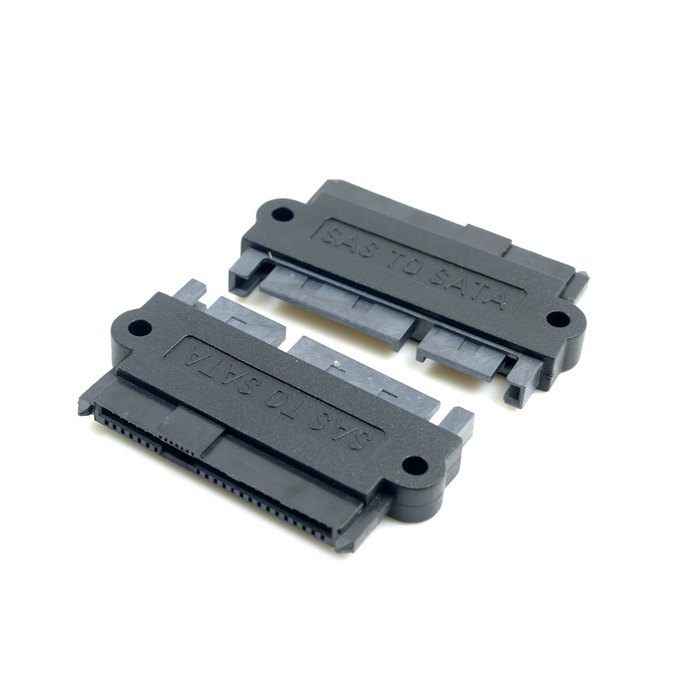 Jimier CY Cable SFF-8482 SAS 22 Pin a 7 Pin + 15 Pin SATA Disco Duro adaptador Raid con puerto de alimentación de 15 pines