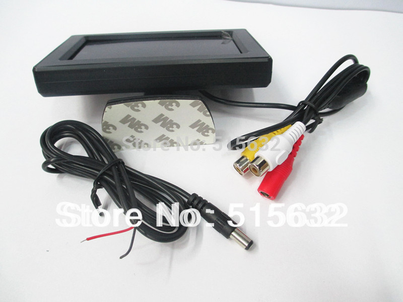 4.3 Inch Kleur LCD automobiel Video Auto Monitor Voor Auto Backup Camera Reserve Digitale Goede Gloednieuwe