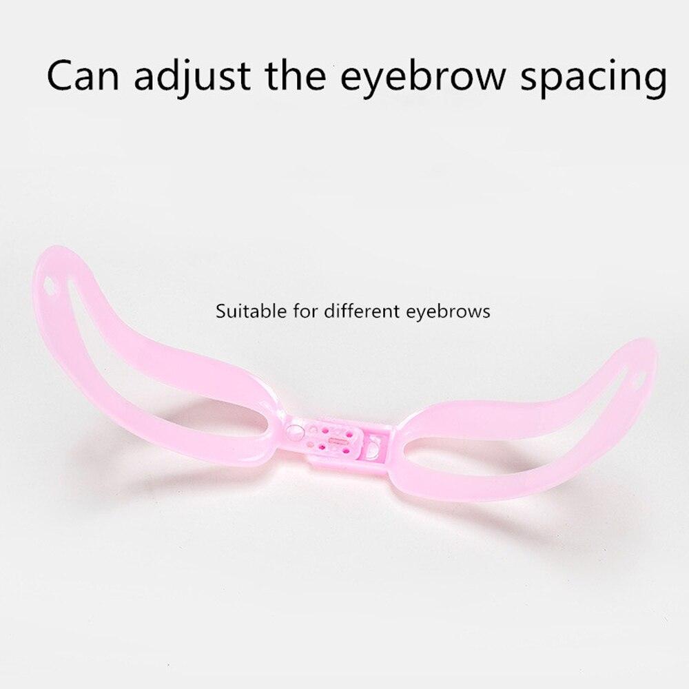 Thrush Card Threading Word Eyebrow Stencil Threading Artifact Thrush Aid Card Eyebrows Shaper Mold Kit Makeup Beauty Tools