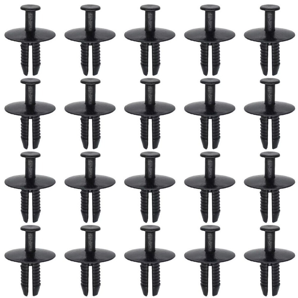 100/20x Clips de fixation de voiture pare-chocs garde-boue revêtement roue arc seuil de porte Clip 7mm pour BMW E46 E93 E38 E65 E66 F07 F10 F11 X3 E83 E85