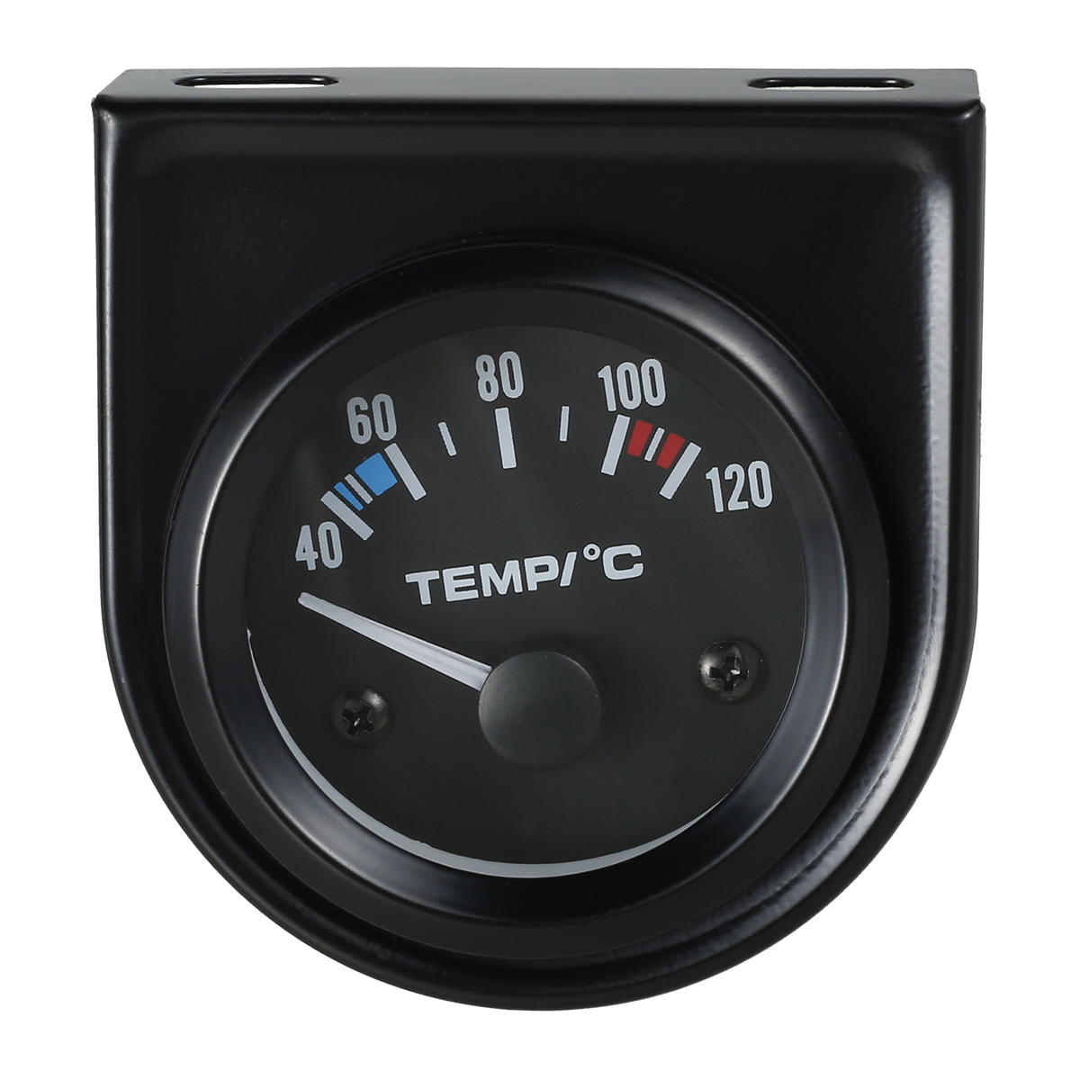 2 " digital vattentemperaturmätare för bil med led-ljus 52mm vattentemperaturmätare i celsius, 40-120 ℃