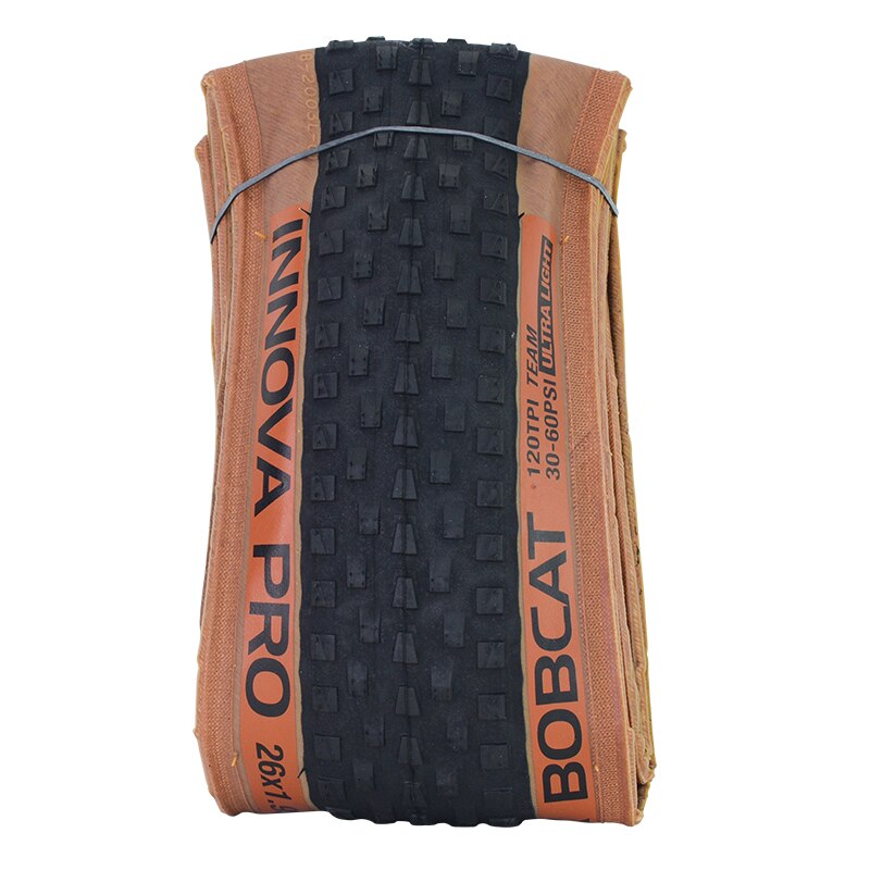 INNOVA X BOBCAT Mountain MTB Bike 26*1.95 27.5*1.95 29x1.95 Bike Tires 120 tpi Folded Very light Skinwall 1pcs Cycling Tires