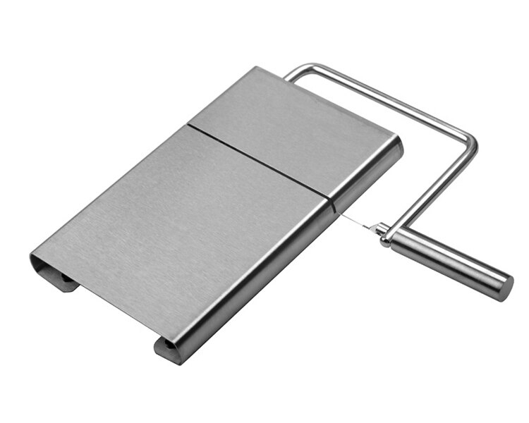 Stainless steel cheese slicer cheese cutting knife butter cheese slicer foie gras--1pc/lot