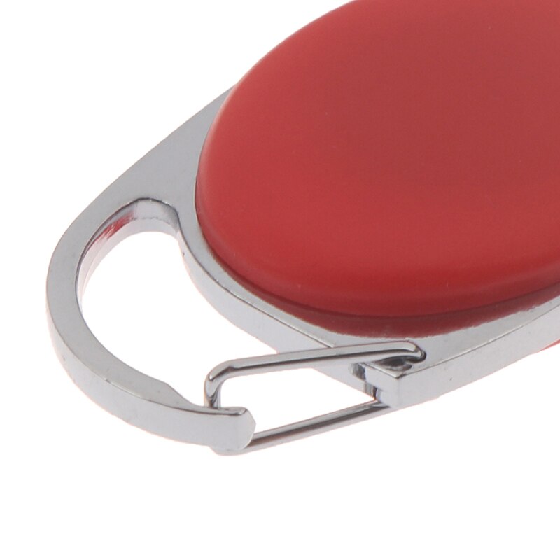 Retractable Reel Pull Key ID Card Badge Tag Clip Holder Carabiner Style Black keychain 10*3cm