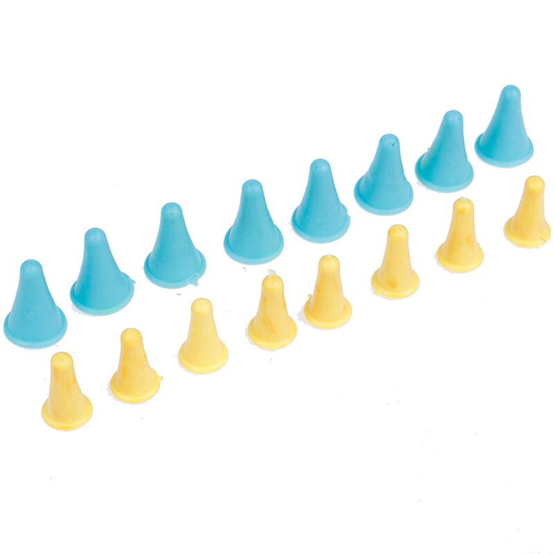 16Pcs Rubber Kegelvorm Breien Breien Naalden Cap Tips Point Beschermers Voor Breien Craft Naaien Accessoires