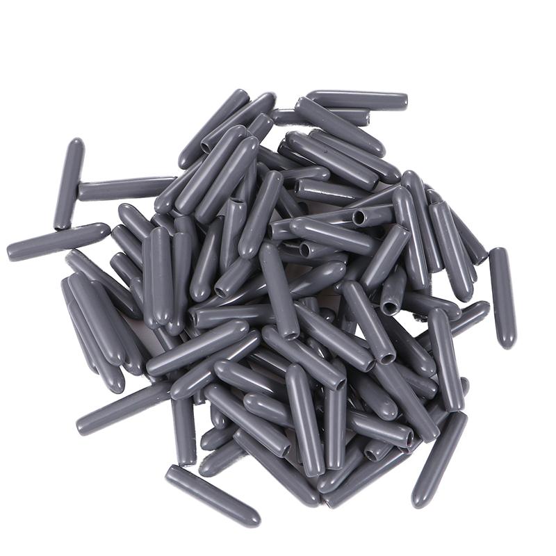 200PCS Dishwasher Rack Caps Tip Tine Cover Cap Flexible Round End Caps Dishwasher Tip Protective Cap Set (Grey)