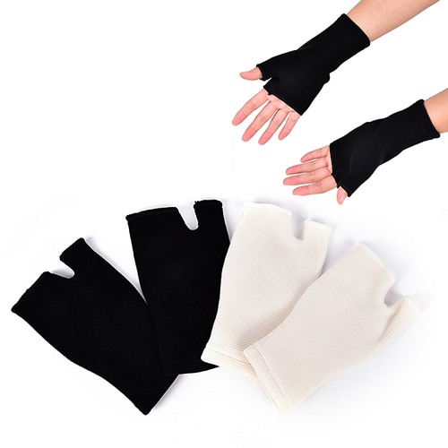 1 paar Ultradunne Ventileren Pols Guard Artritis Brace Mouwen Ondersteuning Handschoen Elastische Palm Hand Pols Ondersteunt Brace Ondersteunt