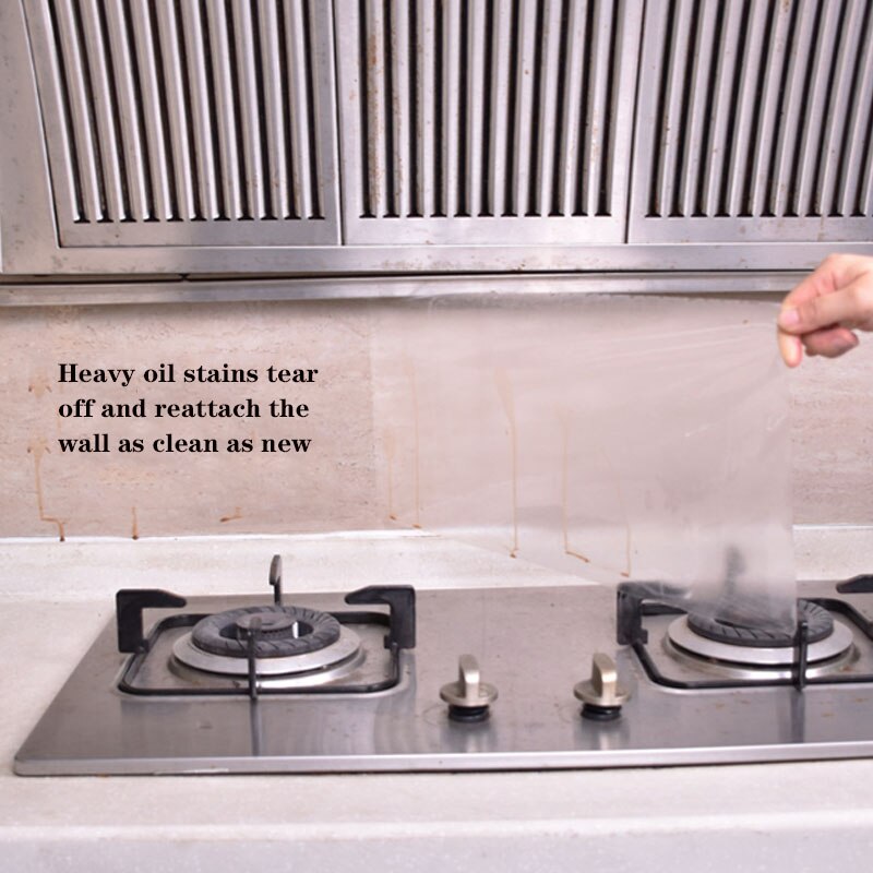 Keuken Olie-Proof Stickers Zelfklevende Verdikte Kasten Vochtbestendige Aluminiumfolie Keuken Hoge Temperatuur Papier