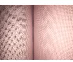 Aida cloth 11ct 11st 14ct 14ST pearl white light pink blue cross stitch fabric canvas DIY needlework embroidery stitching: Light pink / 40*40cm / 11CT
