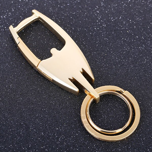 Jopto 2PCS Retractable Key Reel Ring Holders Metal Stainless Steel Recoil Ring Anti Theft Keychain Pull Keychain Wire Rope Badge Holder Safety Clasps Swivel with Belt Clip, stainless_steel