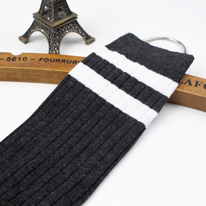 socks for girl Knee length Stockings in autumn and winter Warm knitted socks Hemp pattern pile stockings High socks TSLM1: 09