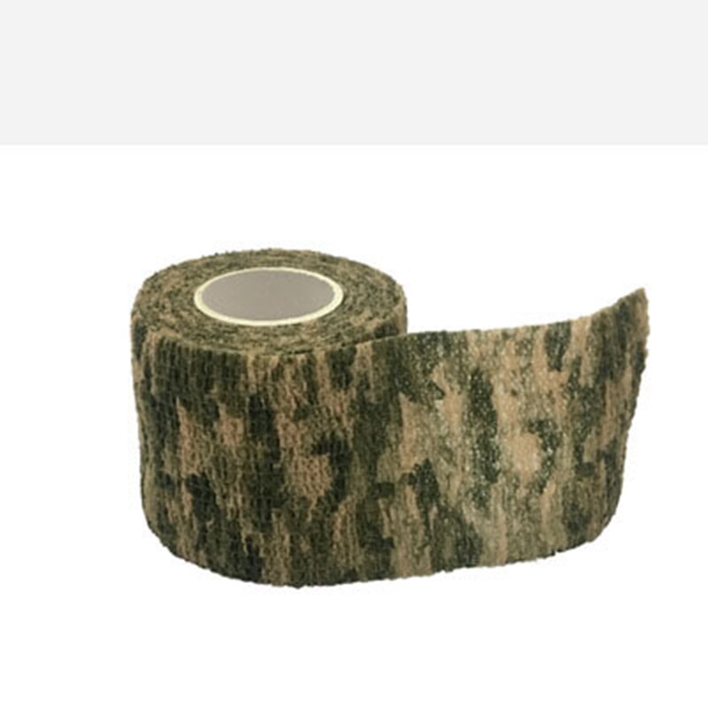 Yingtouman sportband tape zelfklevende elastische bandage elastoplast sportbeschermer knie vinger enkel handpalm schouder 5.0cm*4.6m: Zwart