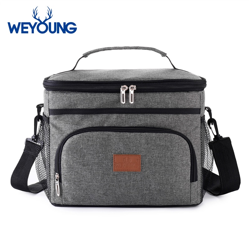 15L Insulated Thermal Cooler Lunch box bag for work Picnic bag Car ice pack Bolsa termica loncheras para mujer