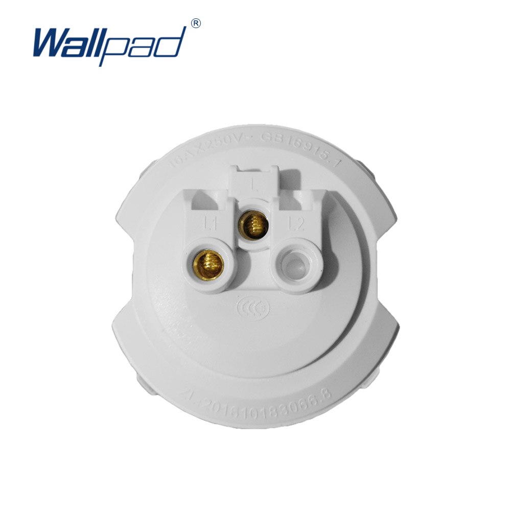 Wallpad 1 Gang 1 Way Wall Light Switch LED Indicator Function Key Only Free Combination