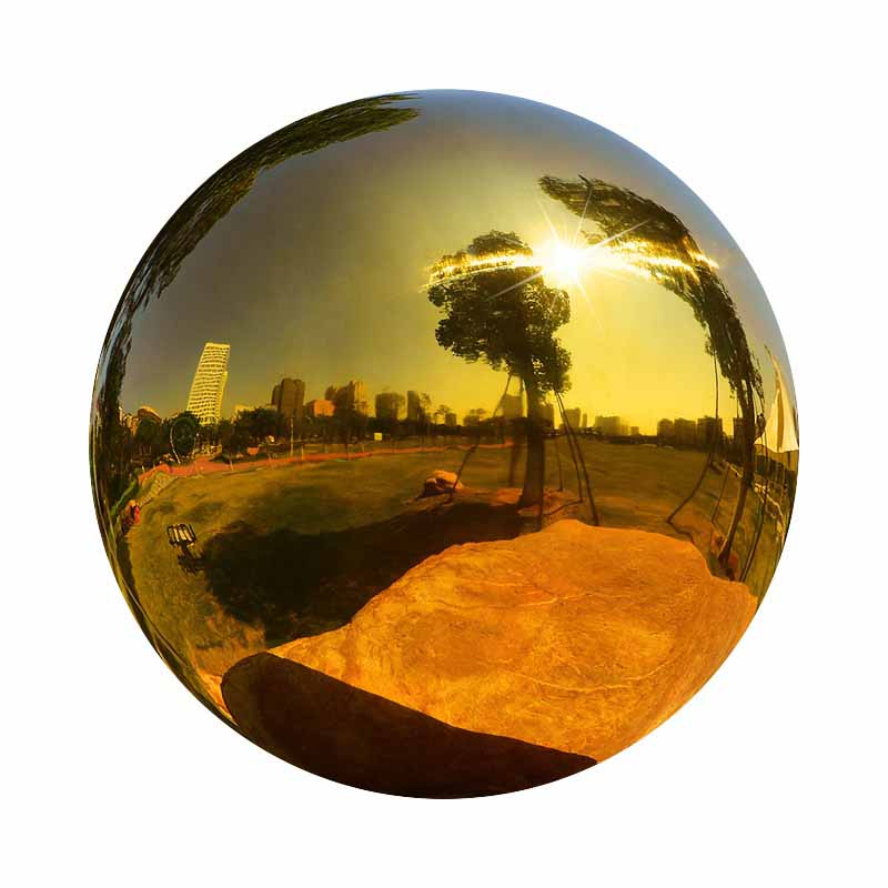 Rvs Tuin Kleur Bal Decoratieve Metalen Art Kleurrijke Bol Voor Huis Tuin Yard Vijvers Decoratie Decor