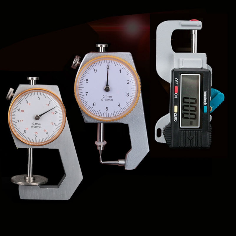Dental Lab Product precisie 0-10*0.1mm/0-20*0.1mm Remklauw Met Horloge meten van Metalen Horloge Tonen Diktemeter