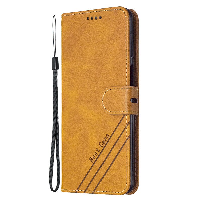 Redmi9T Etui Op Voor Xiaomi Redmi 9 T Case Wallet Magnetische Leather Cover Na Voor Redmi9 T J19S 6.53 Inch flip Telefoon Coque: YELLOW