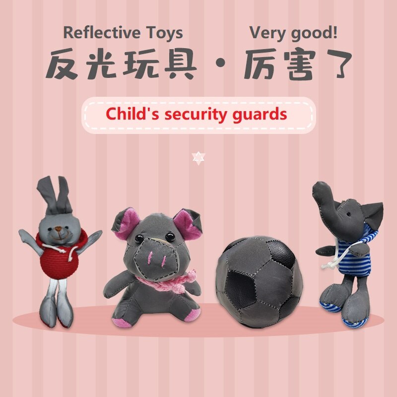 Kinderpark Reflecterende Hang Zak Reflecterende Beschermende Accessoires Pop Speelgoed Waarschuwing Veiligheid Hanger