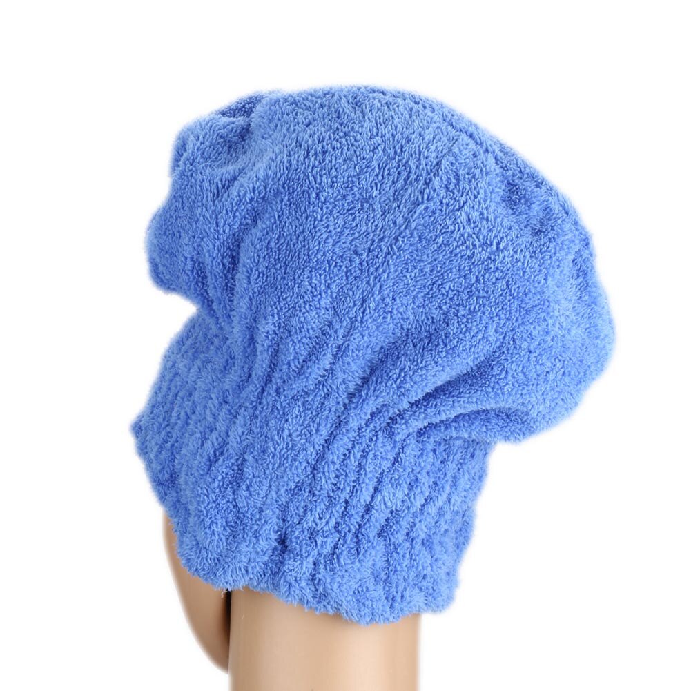 Mikrofiber hurtig hårtørrende bad spa bowknot wrap håndklæde hat cap til bad badeværelse tilbehør tb
