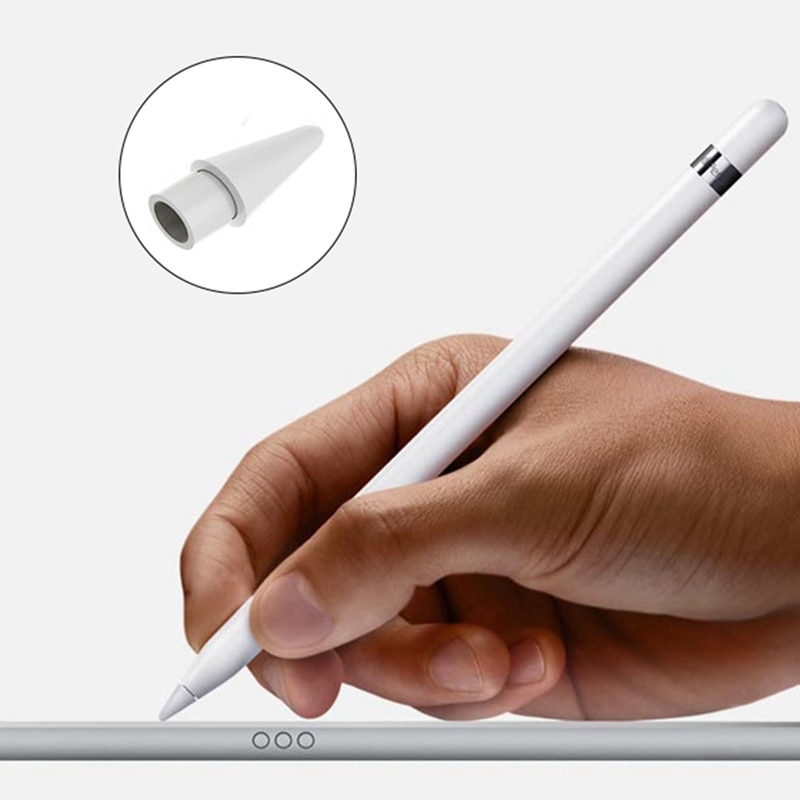 Pointe de pointe blanche de rechange pour Apple crayon 1 2 stylet écran tactile remplacement de la tête de stylet lisse pour iPad Pro pointe de pointe de rechange