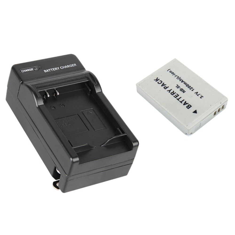 Camera Battery + WALL charger NB 5L NB5L NB-5L for Canon IXUS 800 IS 850 900 TI 950 960 970 980 S110 SX200 SX210 SX220