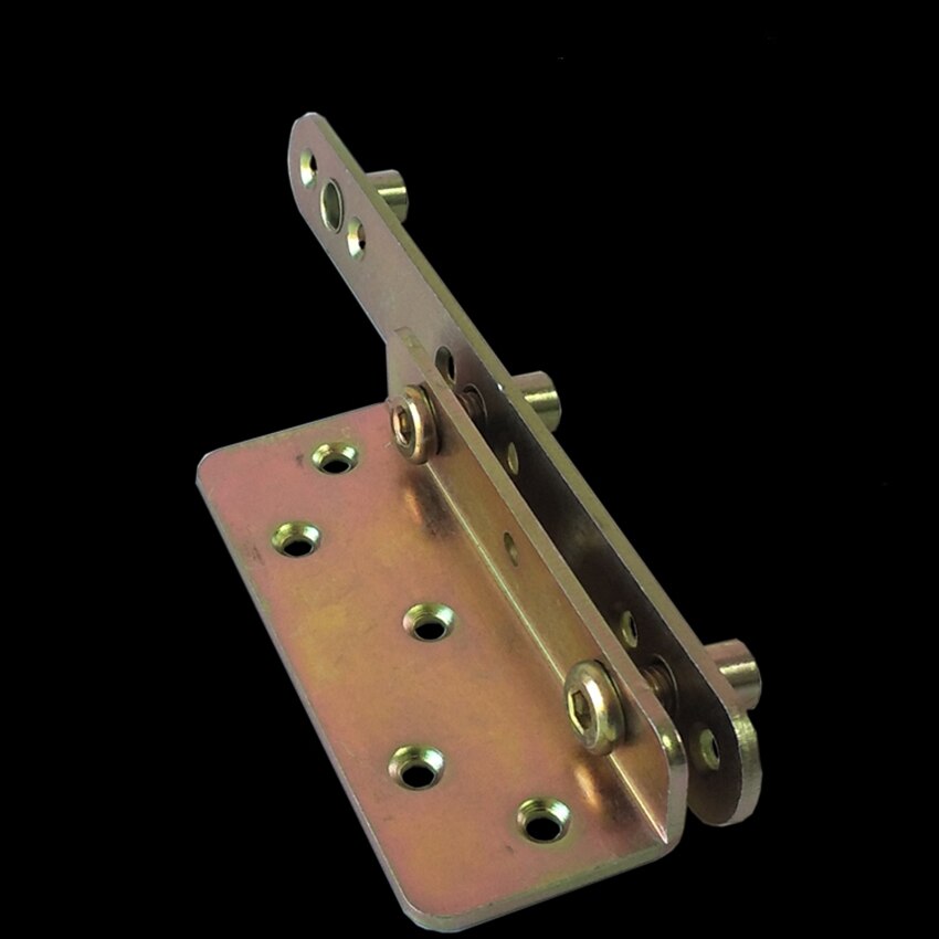 No-Mortise Bed Rail Fittings Complete Set, Heavy Duty Rust Proof Frame Bracket for Connecting to Wood, Headboards, Foot-Boards