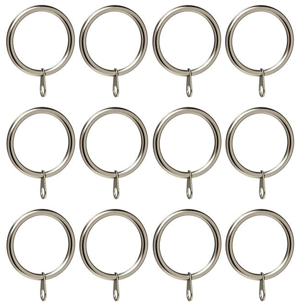 30mm Praktische Fenster Metall Haken Stange Starke Silber Hängen Vorhang