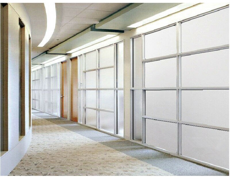 20cmx30cm(8''x12'') building glass UV Rejection heat resistant glued matte white window films with IR100% A4 Sample Sheet