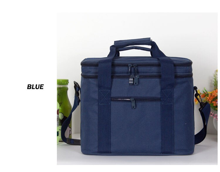 Strand Kühltasche Kühlschrank Für Reise Rucksack Kühlschrank Tasche Für Lebensmittel Kühlschrank Rucksack Kühlschrank Für Picknick: Borke Blau X 1