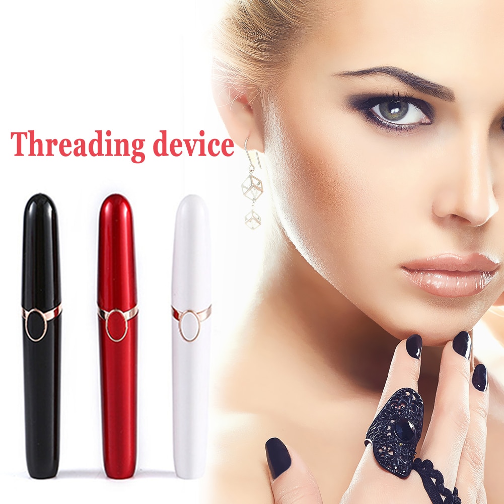 Practical Eyebrow Hair Epilator Pro Eye Brow Trimmer Make Up Eye Brow Shaper Body Face Neck Leg Hair Removal Tool