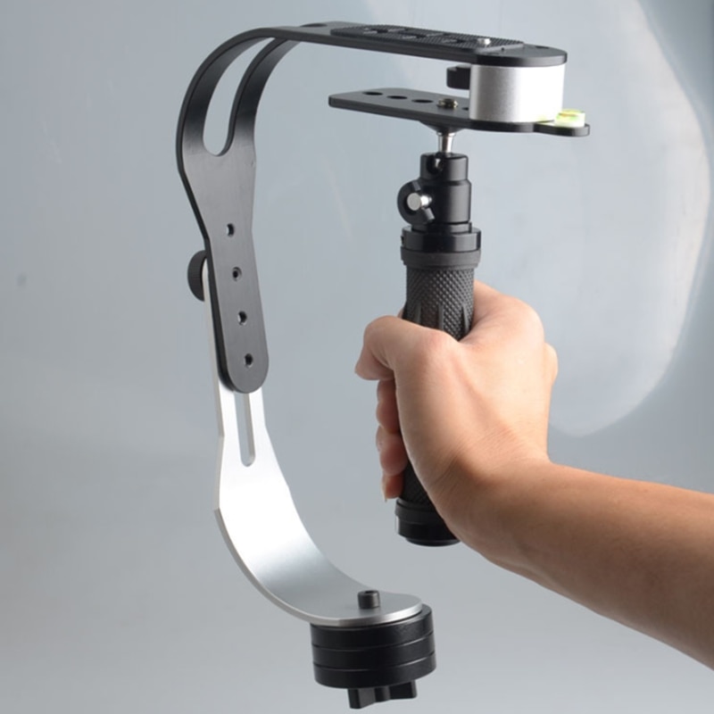 Black Handheld Stabilizer Sports Camera Stabilizer Mobile Phone Handheld Stabilizer: Default Title