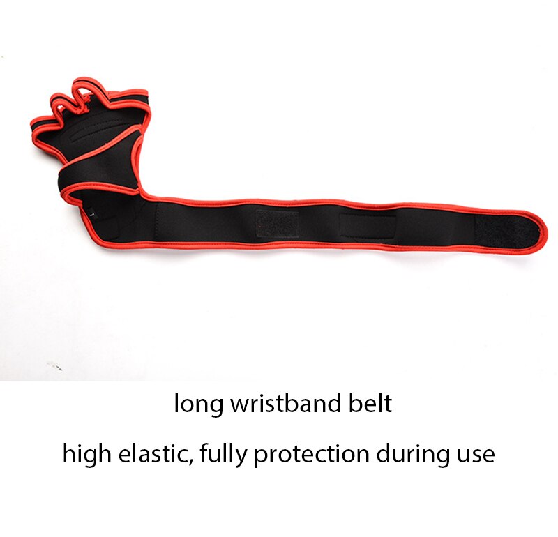 1Pair Dumbbells Gloves High Elastic Breathable Anti-Slip Silicone Weightlifting Wristband Grip Bracer Gloves Indoor Sports Glove