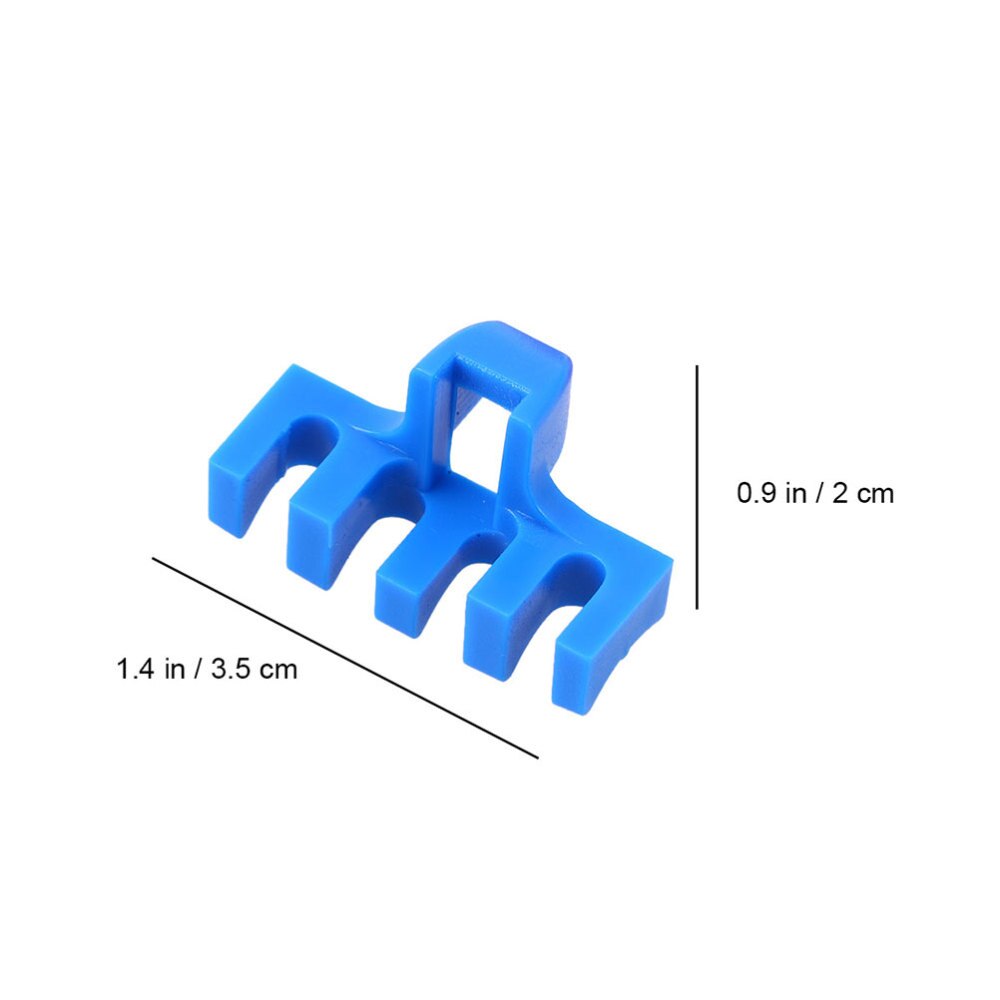 4pcs Badminton Racket Stringing Machine Plastic PVC Durable Stringing Machine Adapter Reducer Load Spreader for Badminton