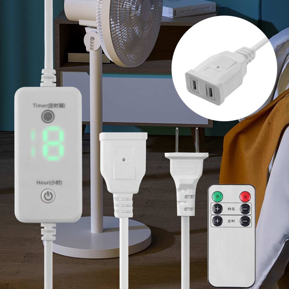 Power Plug Extension Cable 3 Meters PC Fan Table Lamp Monitor USB Charger Outlet Adaptor Extender Cable Assemblie