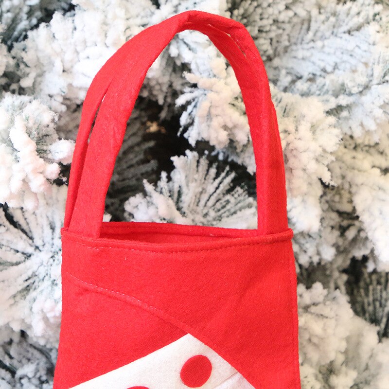 Bolsa de para caramelos de Navidad, bolsa de , bolso, bolso, bolsa no tejida, decoraciones de Año 1 Uds.
