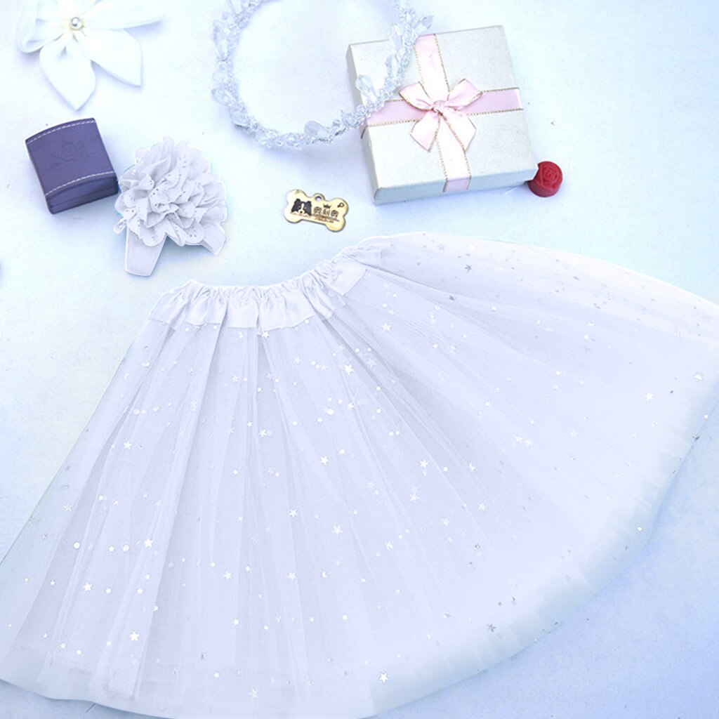 Kinder Mädchen Petticoat Paillette Stern Pettiskirt Haar Band Tutu Rock Dancewear roten tutu rock kinder röcke rock für kinder mädchen