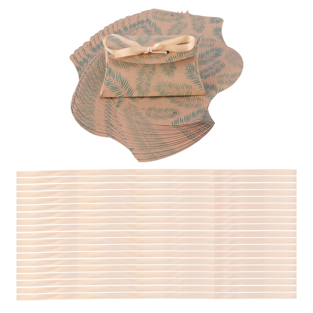 20 Sets Printed Adorable Lovely Boxes Box Party Supplies Wrapping Case