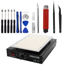 Screen Separator Auto Verwarming Metalen Telefoon Reparatie Machine Glas Removal Verwarming Platform Plaat Lcd-scherm Afscheiders: Full set / 110V US
