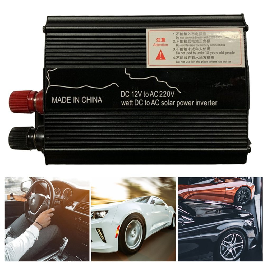 3000W High Power 12V To 220V Power Inverter With USB Port High Conversion Inverter Automatic Protection Power Converter