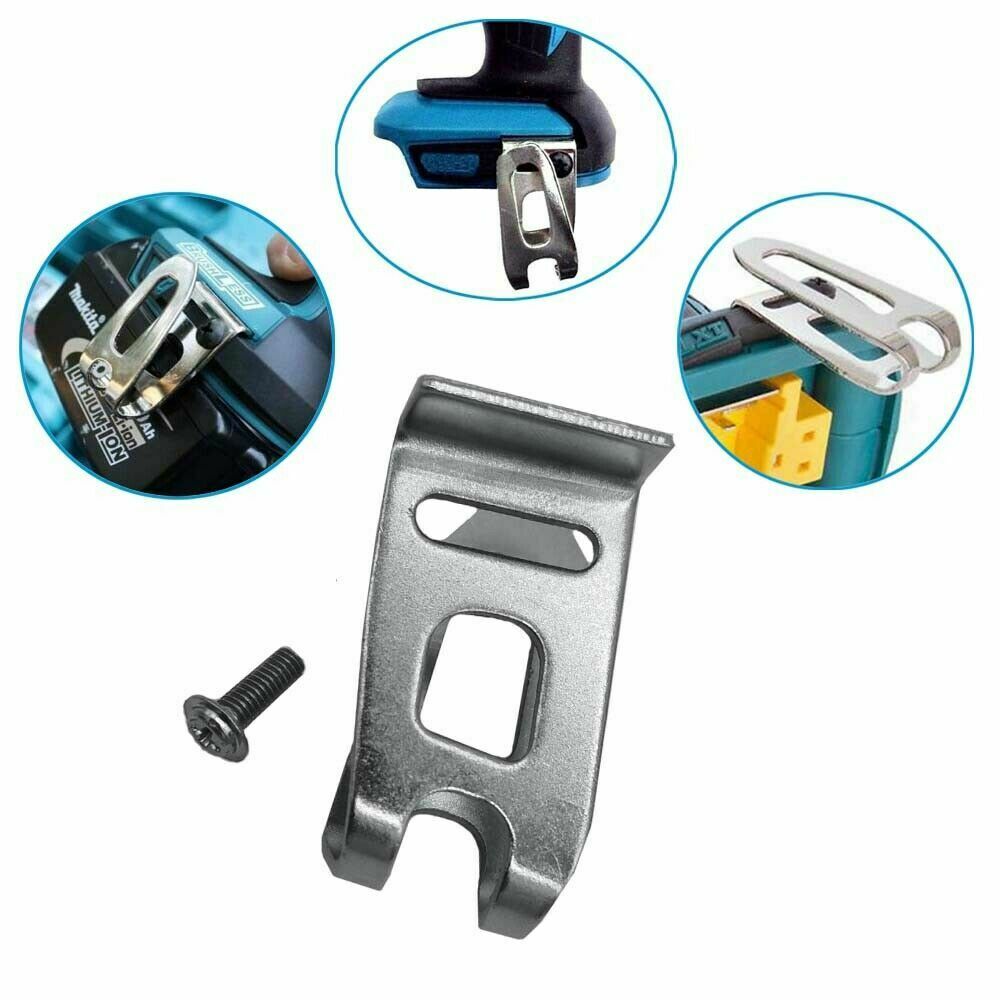 3 stk makita 18v lxt bælteclips/krog til slagdriver, kompakt &amp; borehammer
