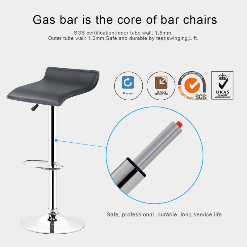 Set Van 2 Keuken Bar Stoel Vrijetijdsbesteding Lederen Draaibare Barkrukken Stoelen Hoogte Verstelbare Pub Stoel Home Office Keuken Stoel hwc