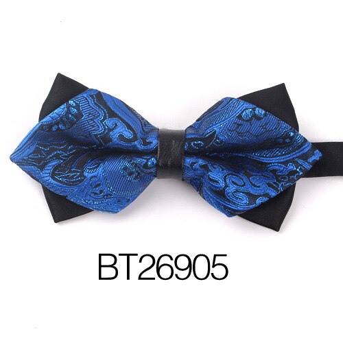 Spidse mænd butterfly klassisk butterfly til mænd business bryllup voksen butterfly jakkesæt sommerfugle jakkesæt kravatter jacquard vævede butterfly: Bt26905