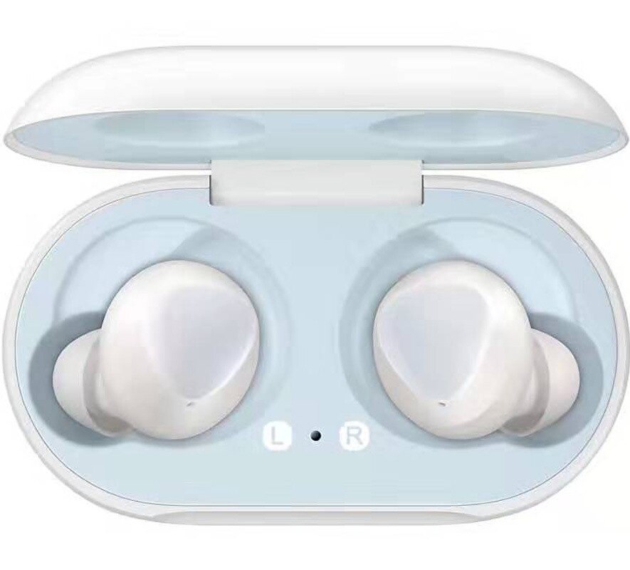 Akw buds + 1:1 tws typec bluetooth øretelefoner touch control gaming headset nosie reduktion trådløse øretelefoner trådløs opladning