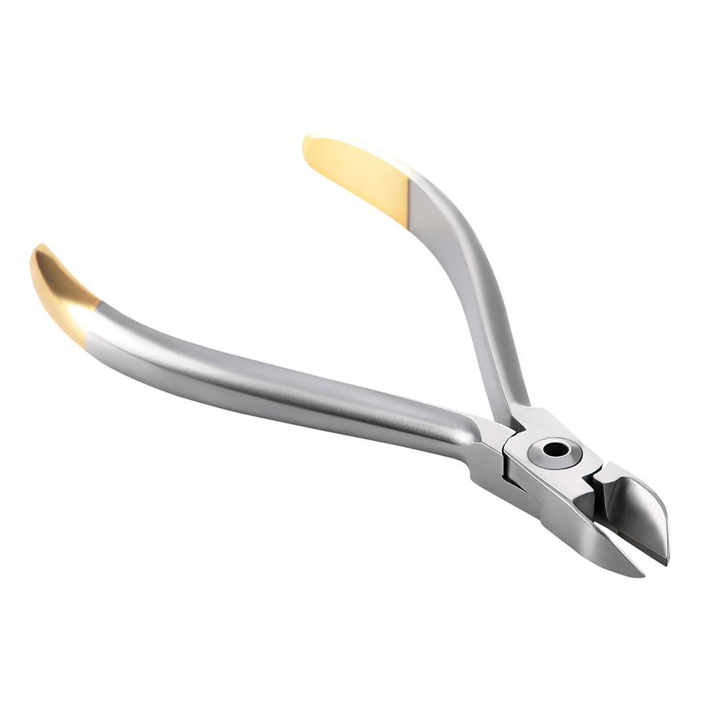 Azdent Zahn Zange Kieferorthopädische Draht distal Ende Cutter Zangen Halterung befestigen Entferner Zange Edelstahl Zahnmedizin Instrument