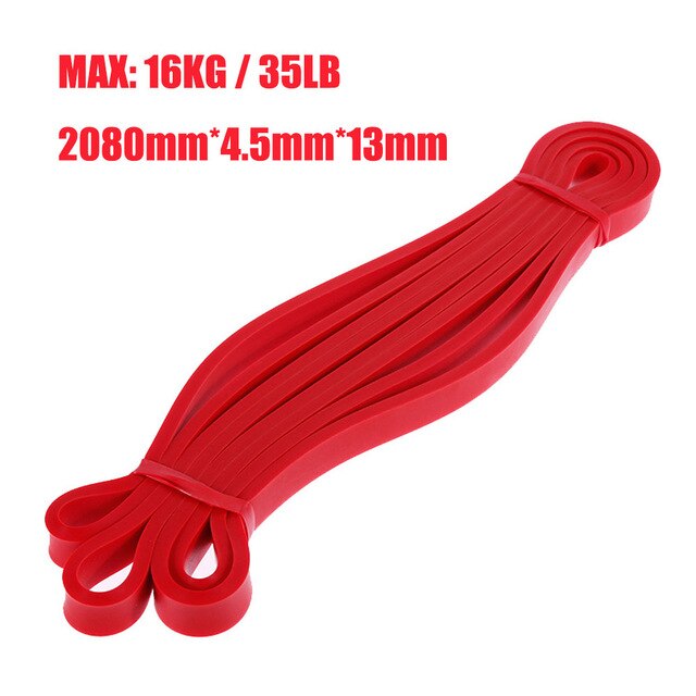 Zacro Fitness Rubber Bands Resistance Band Unisex 208Cm Yoga Athletic Elastic Bands Loop Expander for Exercise Sports Equipment: 13mm