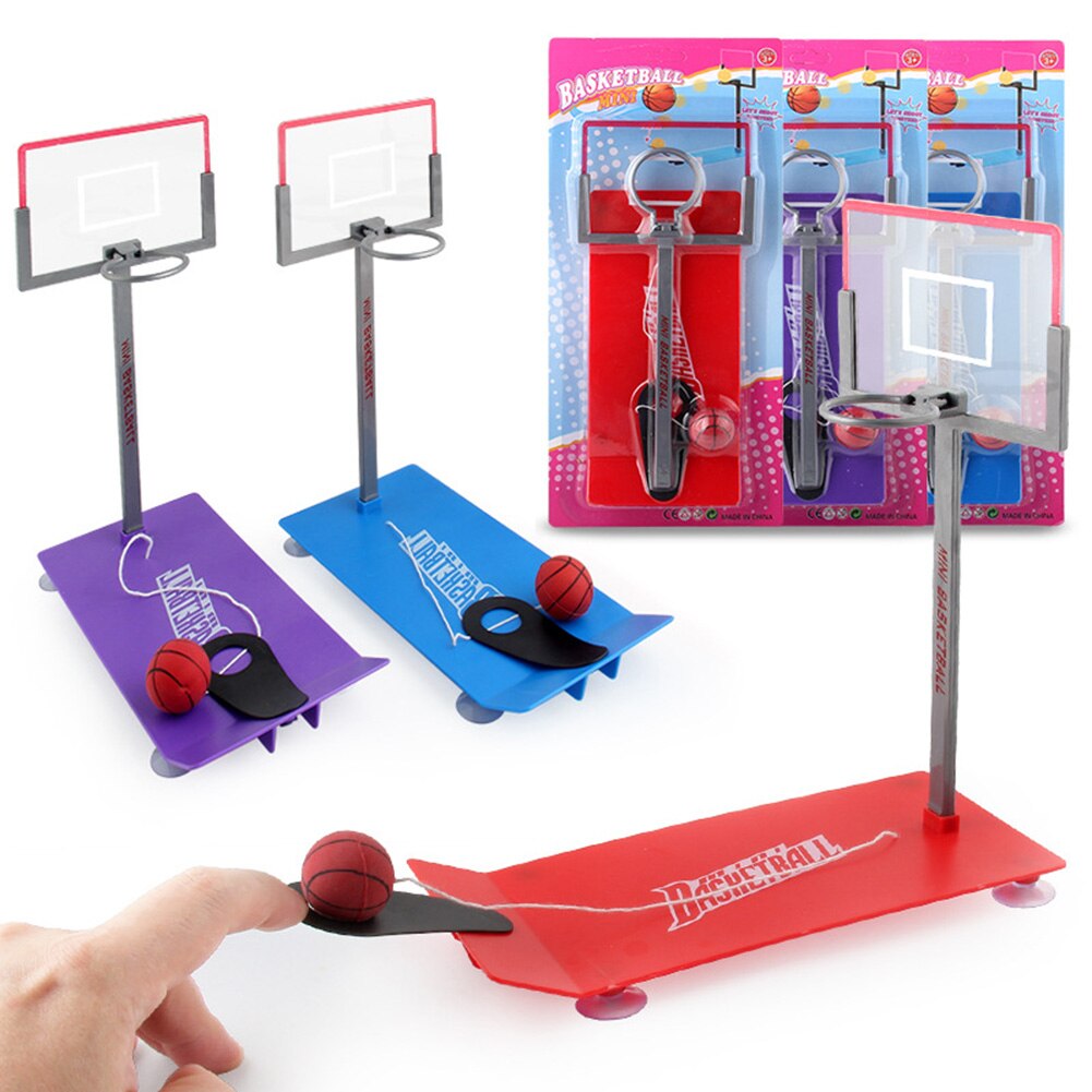 Mini Basketball Stand Toy Folding Basket Rack Ball Games Educational Toy
