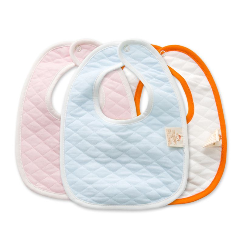 3 Pack Baby Slabbetjes Peuter Baby Speeksel Handdoek Katoenen Baby Burp Doeken Feeding: Default Title