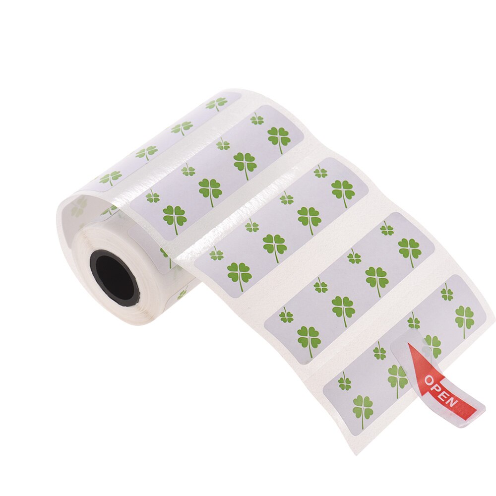 3 ruller direkte termiske etiketter rulle 57*30mm stærk klæbemærkat klar udskrivning til peripage a6 lomme bt termoprinter